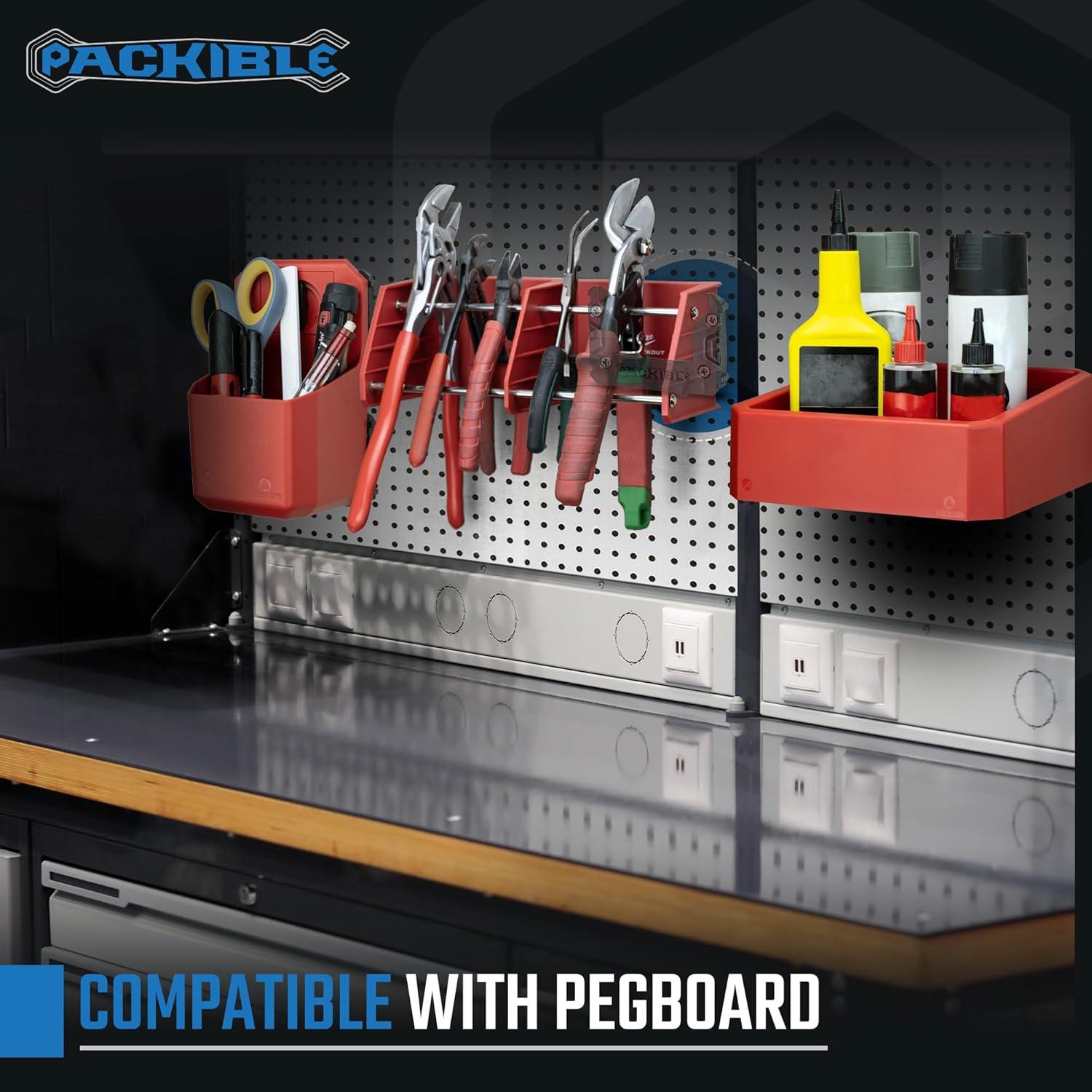 PACKIBLETool Manta Mounts - Mounting Cleats Compatible with Milwaukee Packout Locking packout Accessories