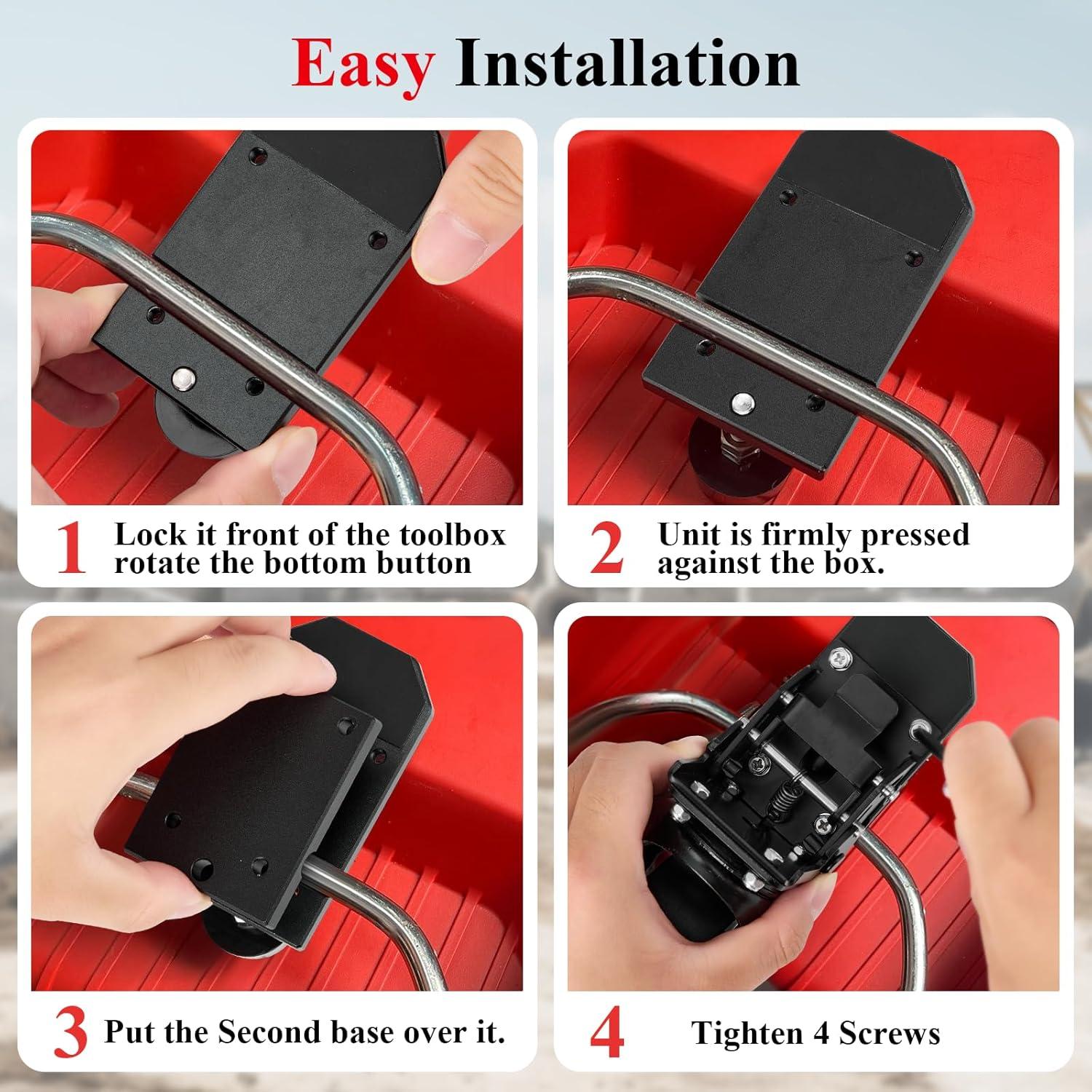 Ruedas Caster Milwaukee Packout 360° Acero Duradero