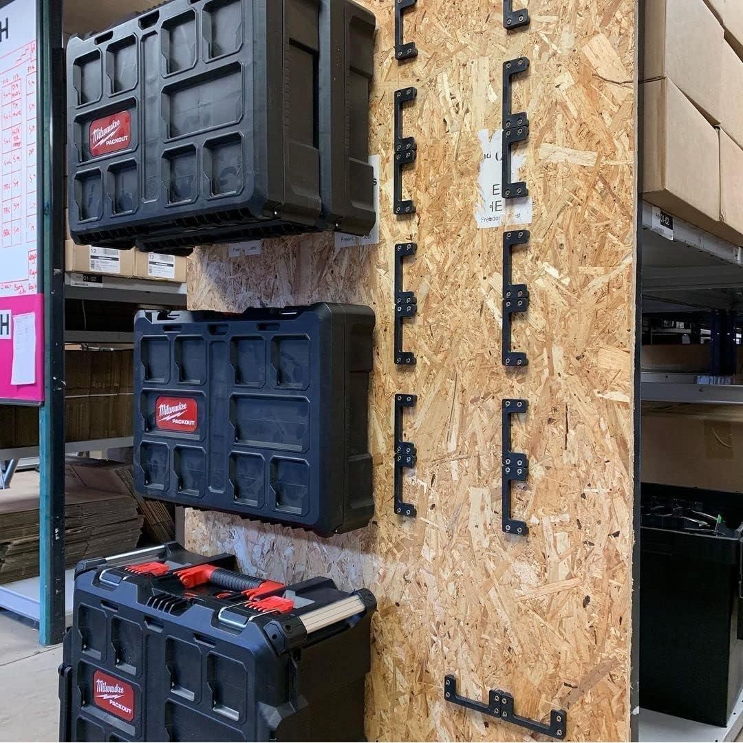 Soportes de Montaje StealthMounts para Milwaukee Packout 12 Pzas