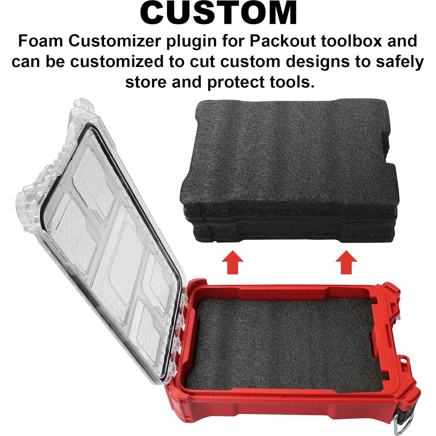 Inserto de Espuma para Caja de Herramientas Milwauk-ee 48-22-8435