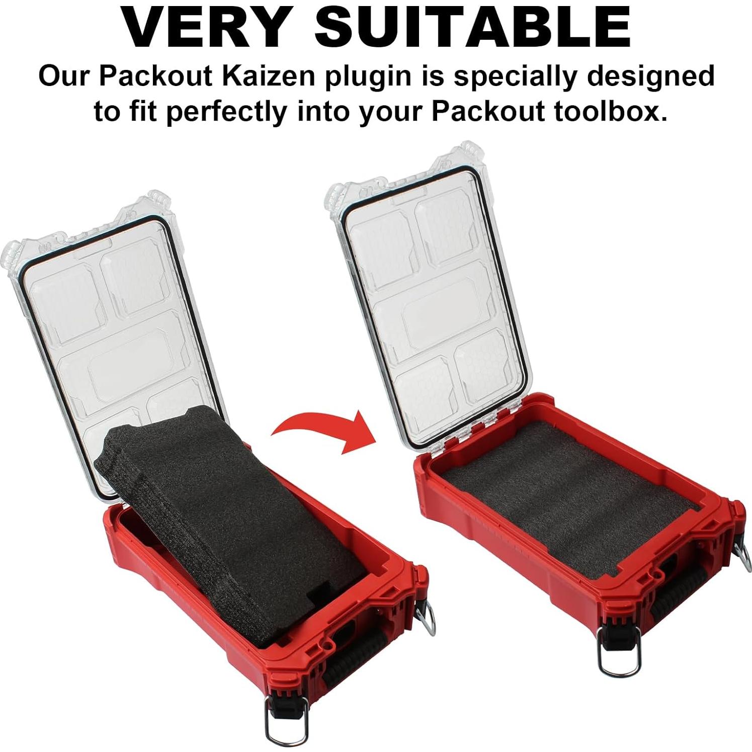 Inserto de Espuma para Caja de Herramientas Milwauk-ee 48-22-8435