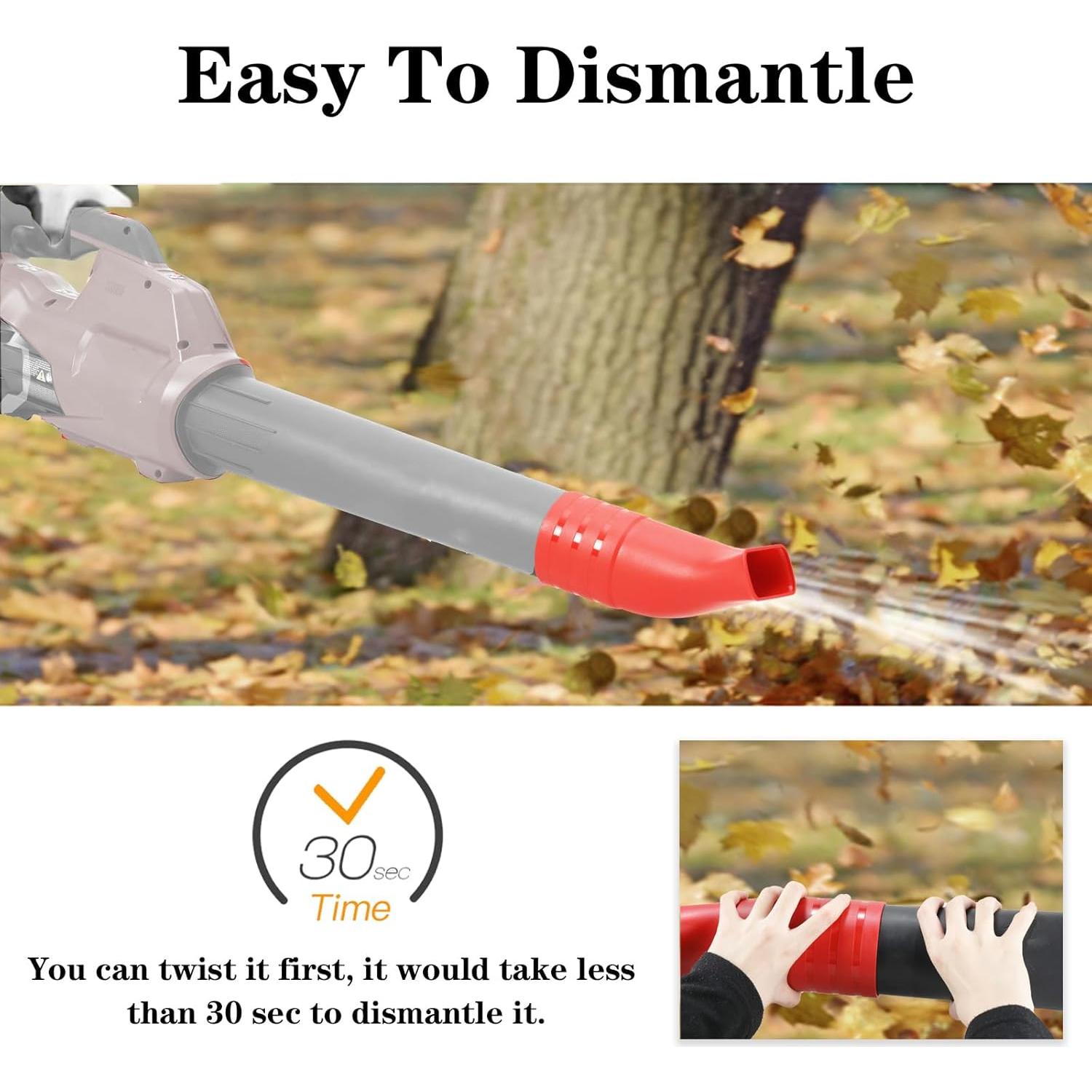 Boquilla Curva Plana Rozlchar para Soplador Milwaukee 2724-20/21