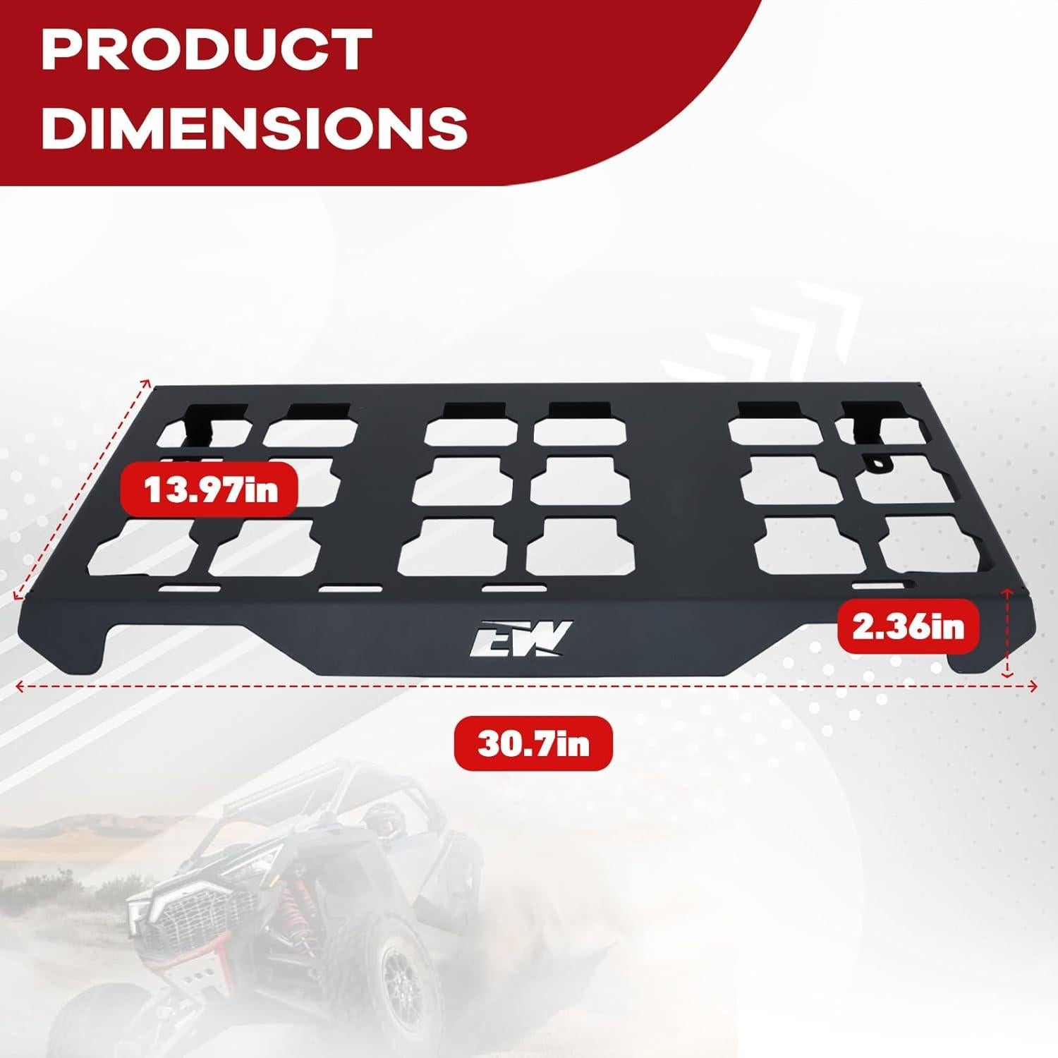 Soporte Packout Offroad ELITEWILL para Honda Talon UTV