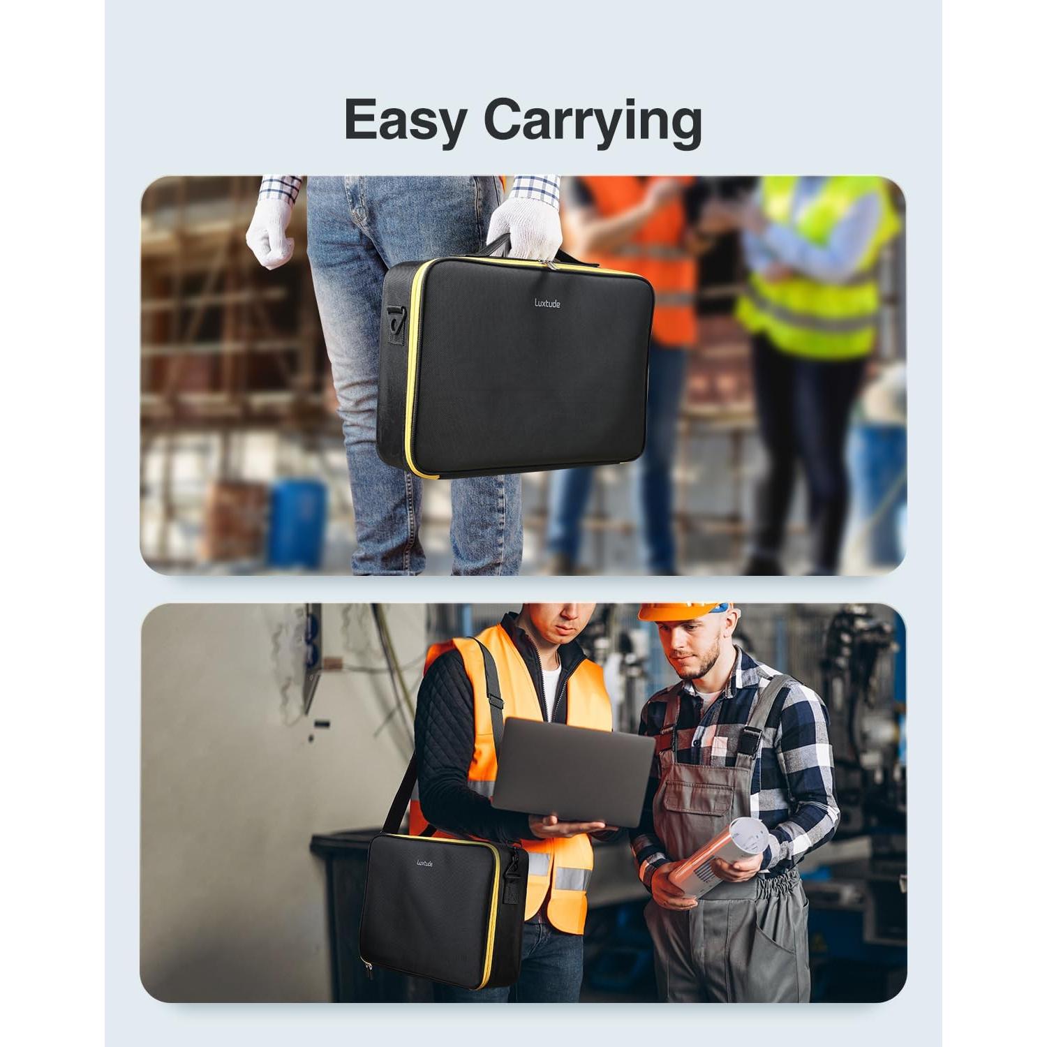 Funda de Batería Luxtude 39.88x29.97cm para Dewalt/Ryobi