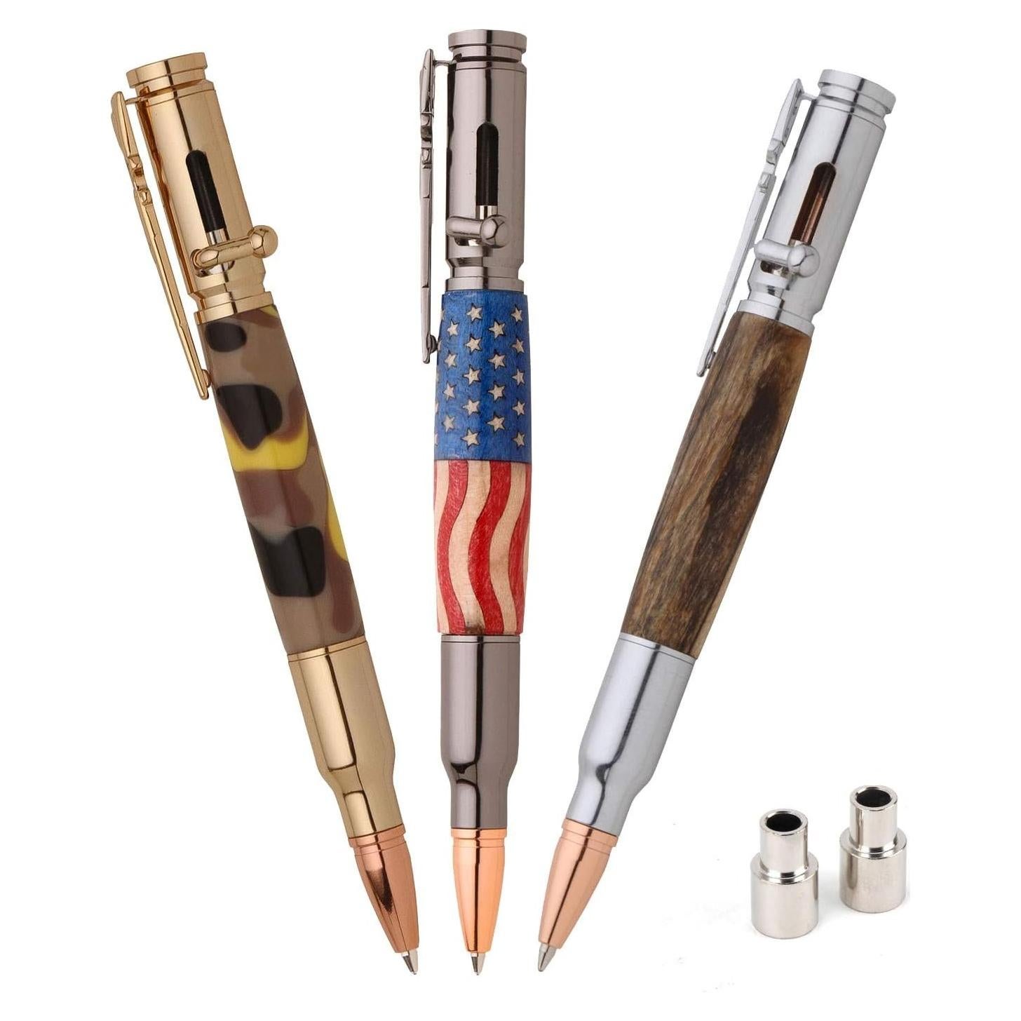 Kit de Bolígrafos de Cartucho de Balas Calibre 30 PSI