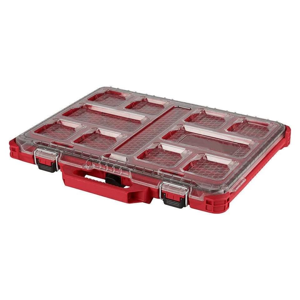 Organizador Milwaukee Packout 10 Compartimentos 50x24.6x6.3cm