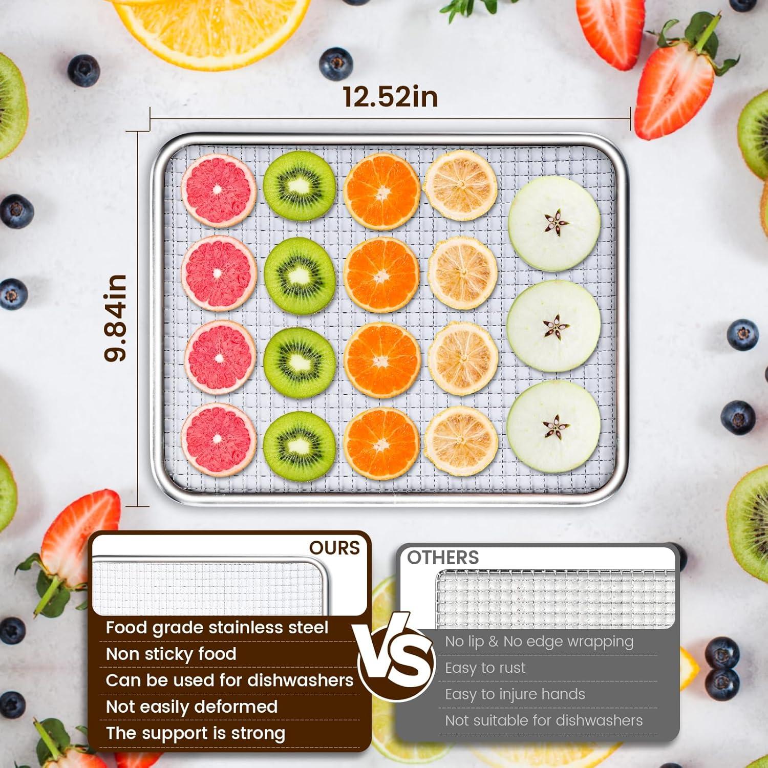 Deshidratador de Alimentos Cercker 7 Bandejas Acero Inoxidable