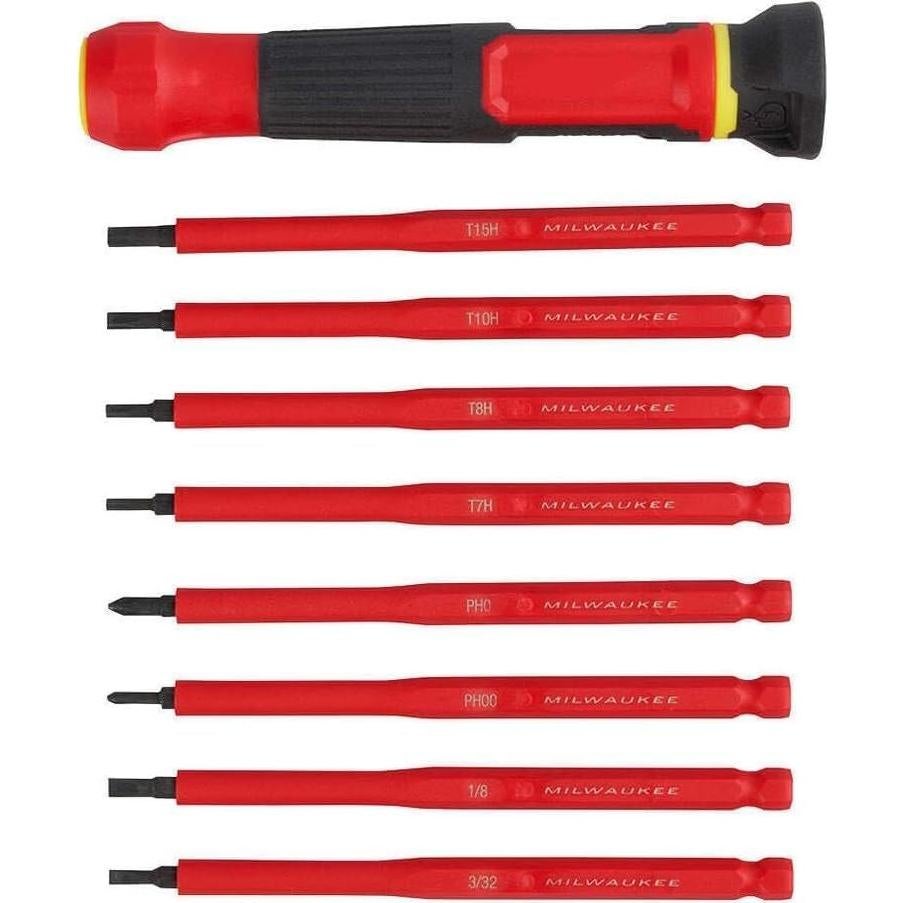 Tools,Screwdriver Set, Tool Set,Mechanics Tool Set,Screw Drivers For Milwaukee 48-22-2217 8-In-1 1000v Insulated Precision Multi-Bit Screwdriver Set