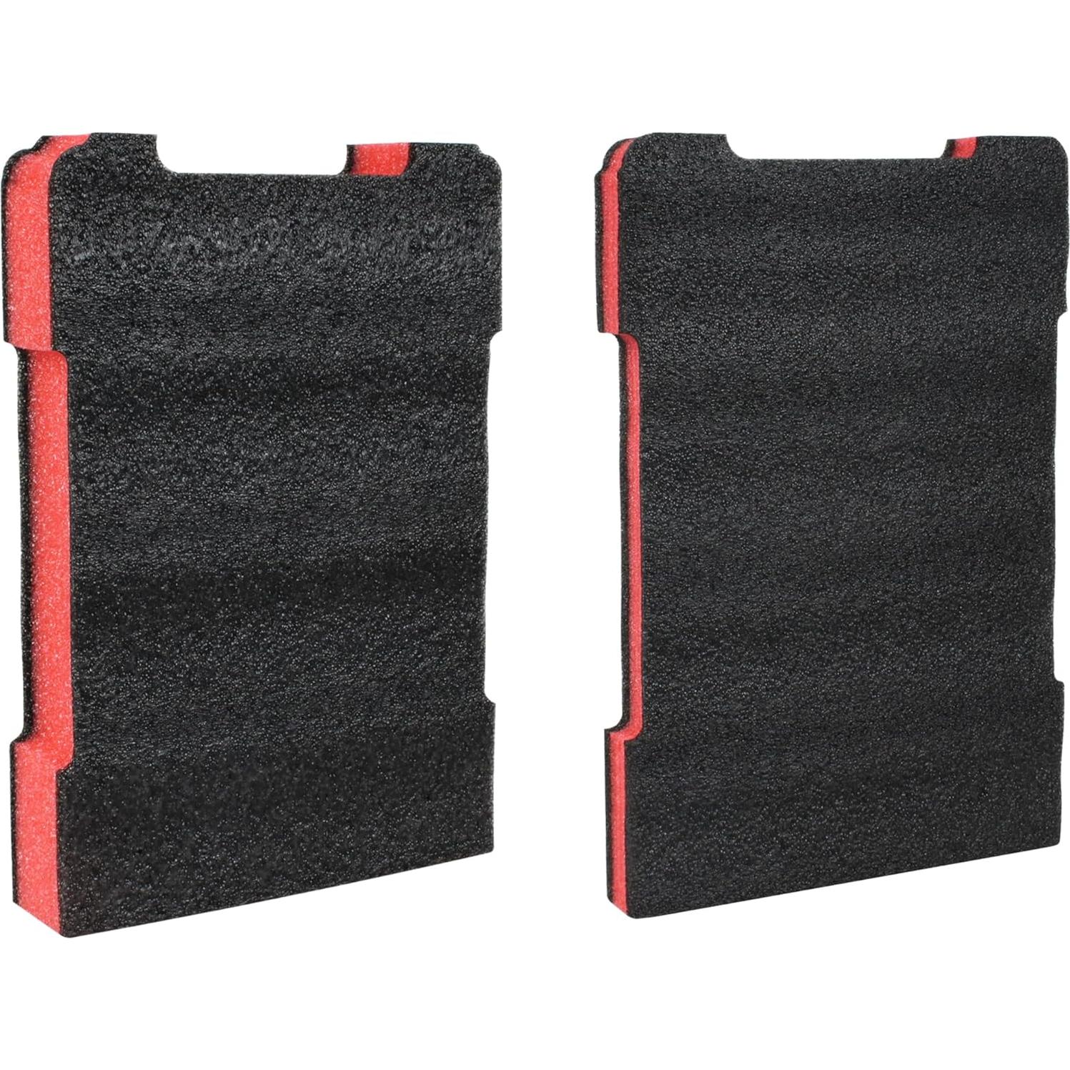 Inserto de espuma Packout YETTAT para Milwaukee 48-22-8435, 2 piezas