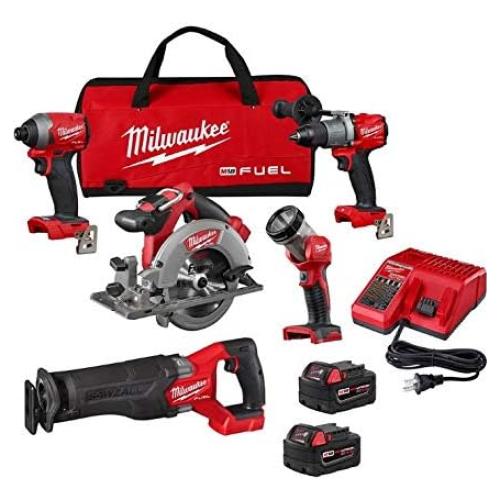Kit de Herramientas Inalámbricas Milwaukee 2998-25 5 en 1 18V