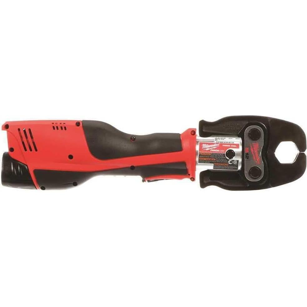 Kit de herramienta de prensado Milwaukee M12 Force Logic 1"