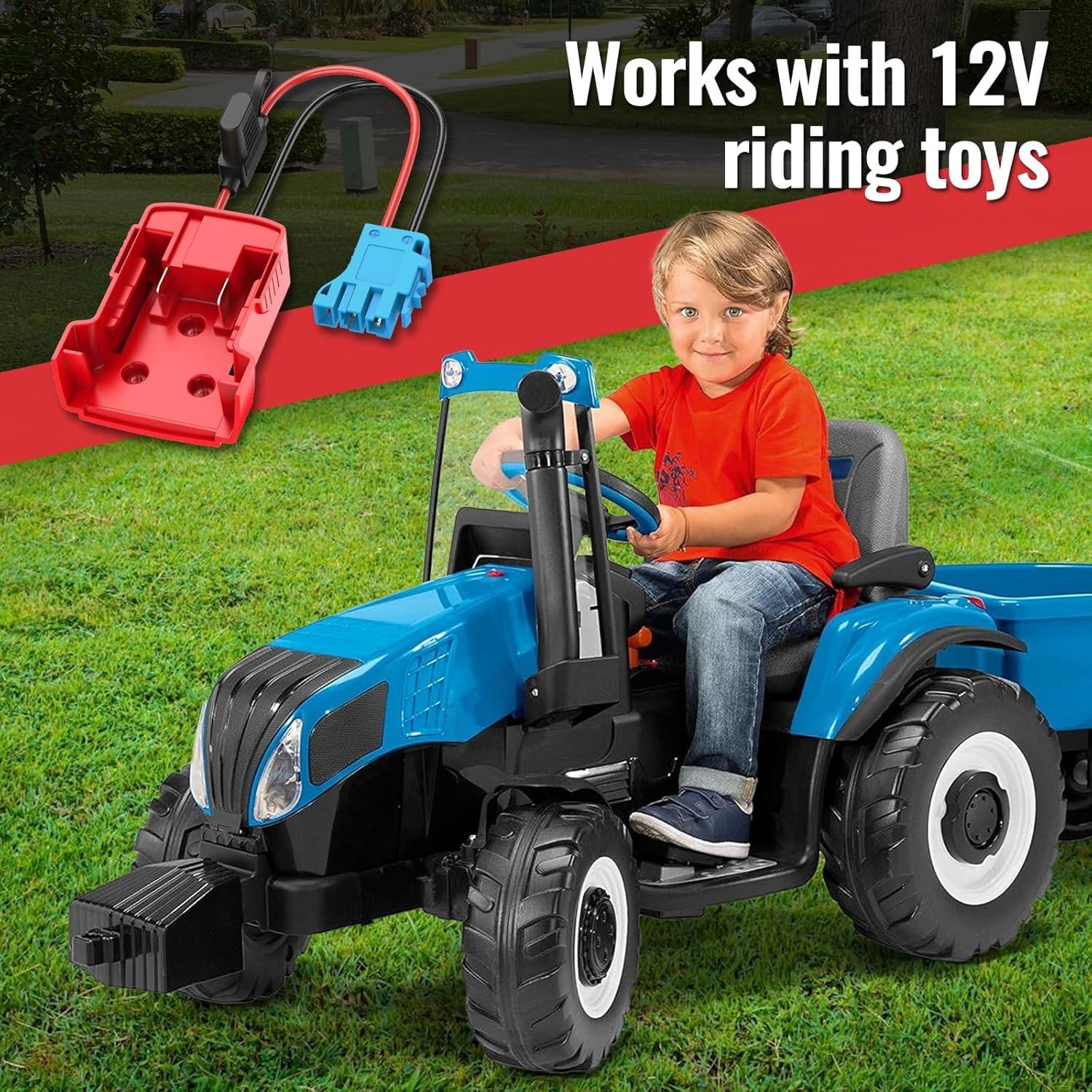 Adaptador de Batería Kzreect 18V para Juguetes Peg-Perego