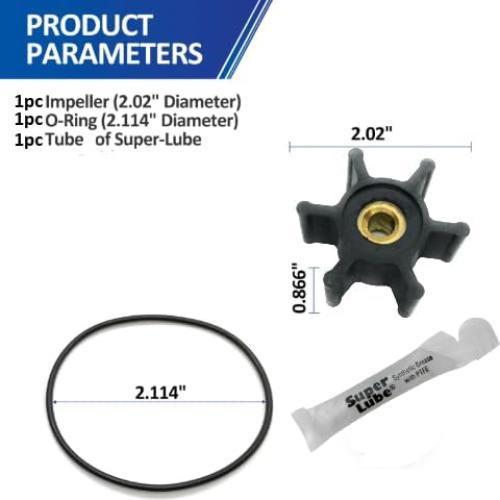 Kit de Impulsor y O-Ring REPLACEMENTKITS.COM para Milwaukee M18