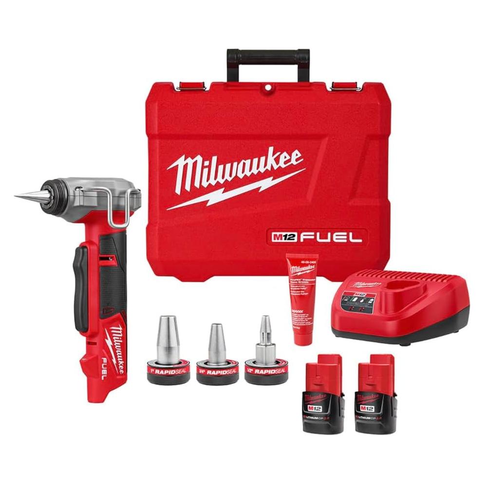 Kit Expansor PEX Inalámbrico Milwaukee M12 FUEL 3/8" - 1"