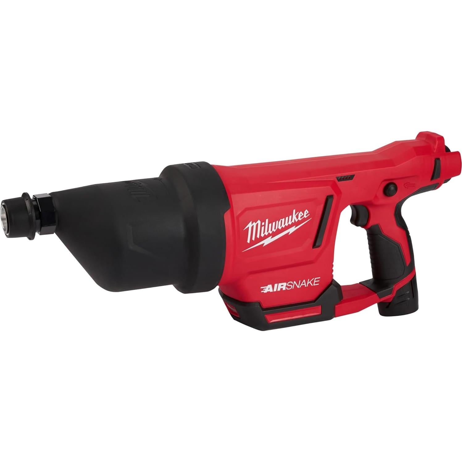 Kit de limpieza de desagües Milwaukee M12 AIRSNAKE 10,67 m