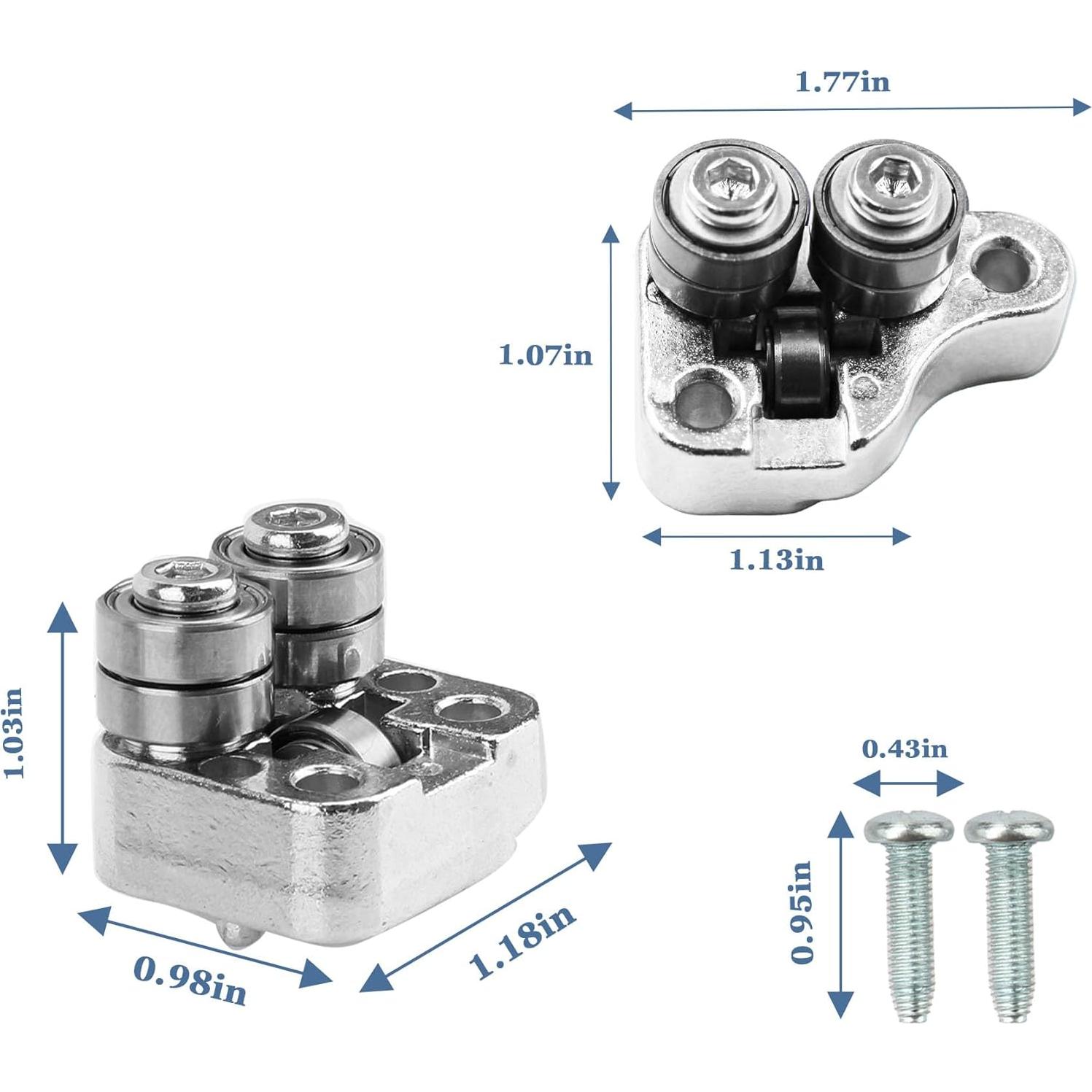 Kit de Rodillos Guía Frontal y Trasero Shinelan 42-28-0015