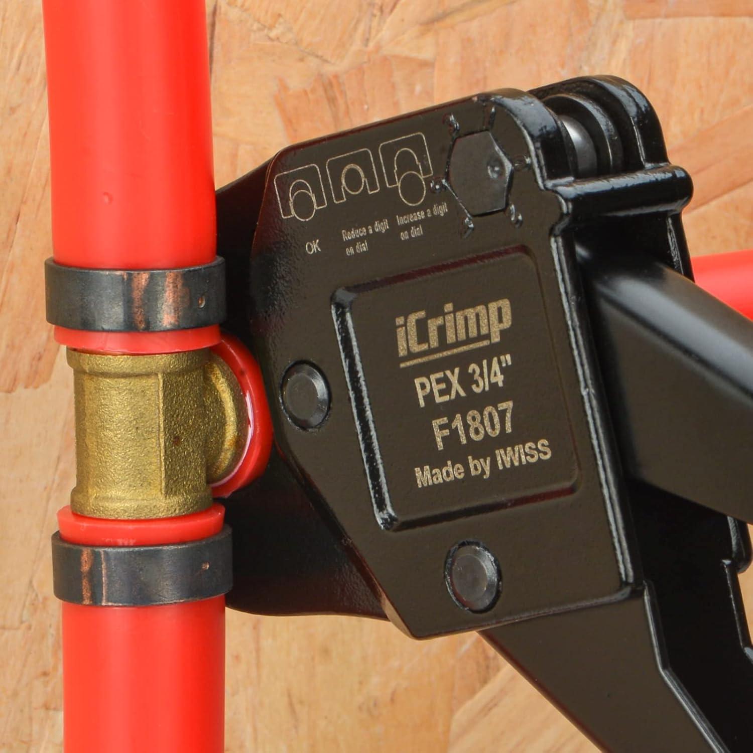 Kit Crimpado PEX IWS-1807CN con Herramientas y Estuche