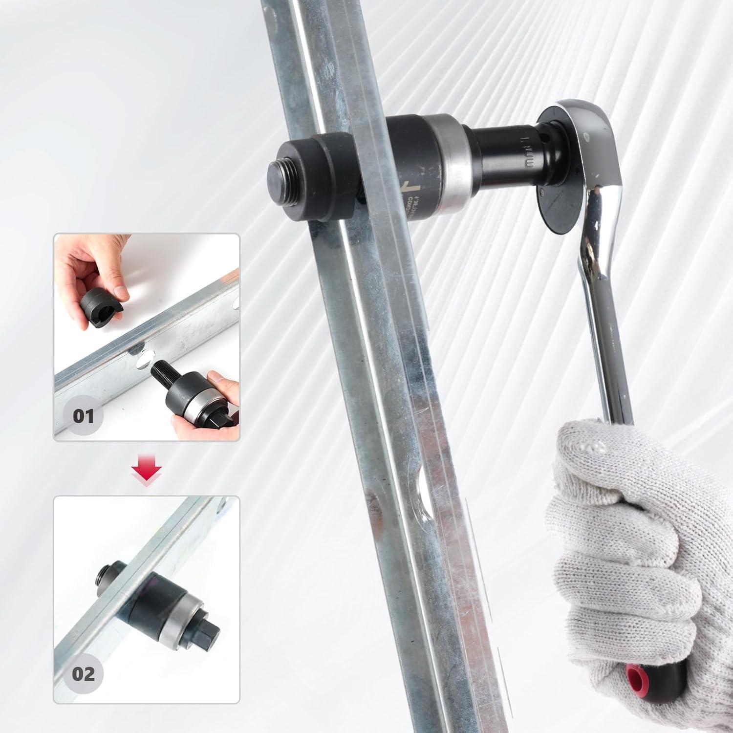 Kit de Herramientas de Perforación Knockout BANCHEE 6 Piezas