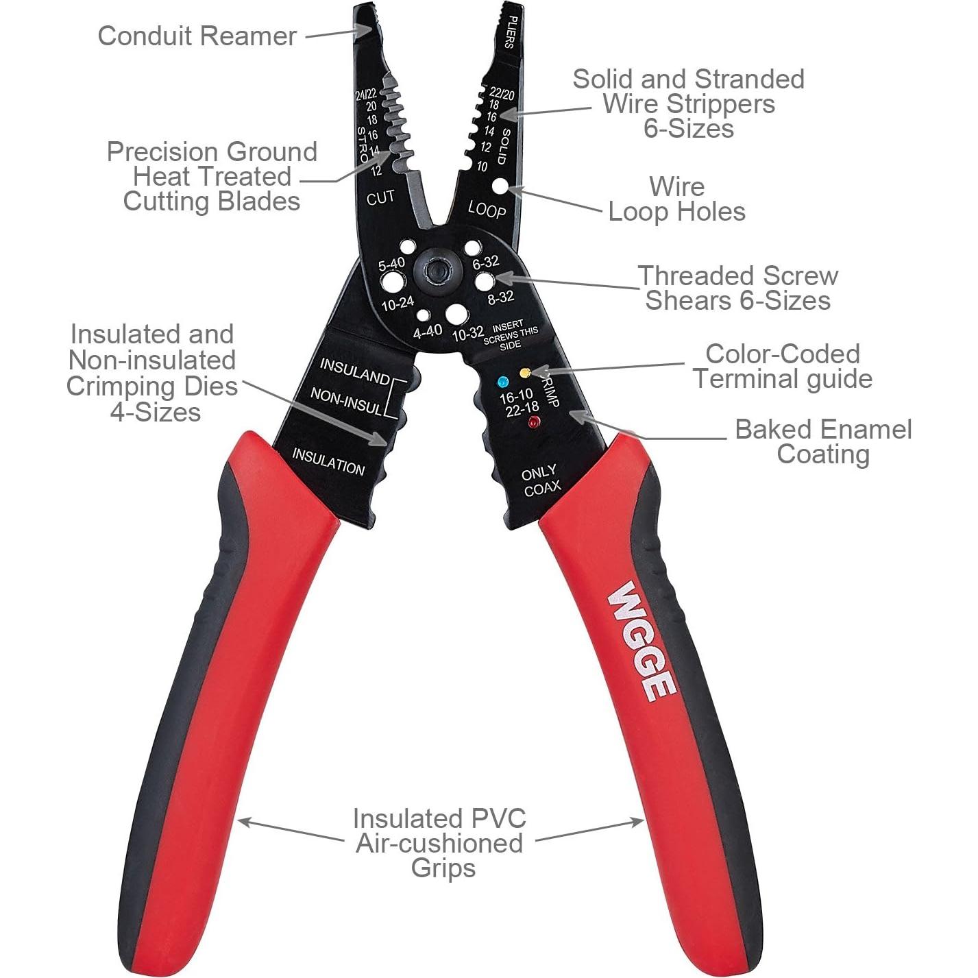 Desforrador de Cables WGGE WG-015 20,32 cm Profesional