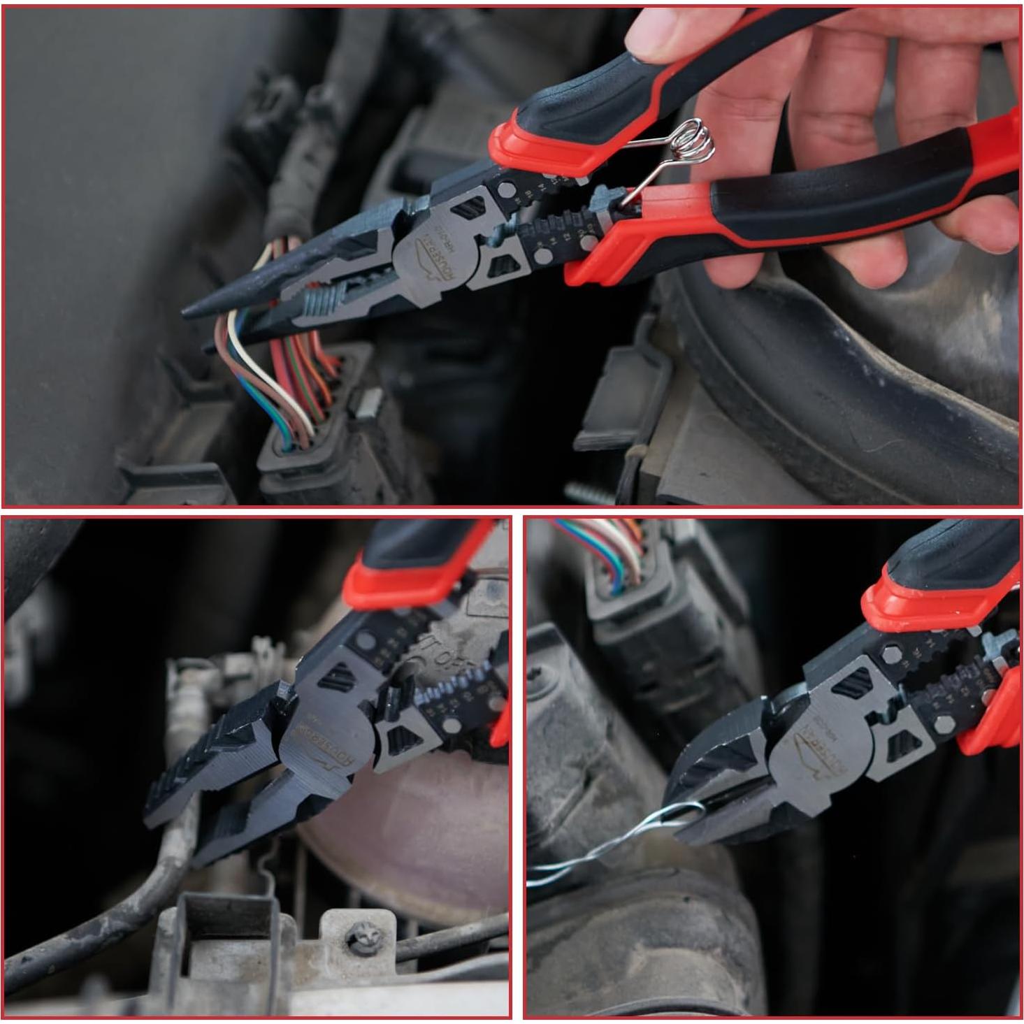 Juego de herramientas 8 piezas HOUSERAN con estuche portátil