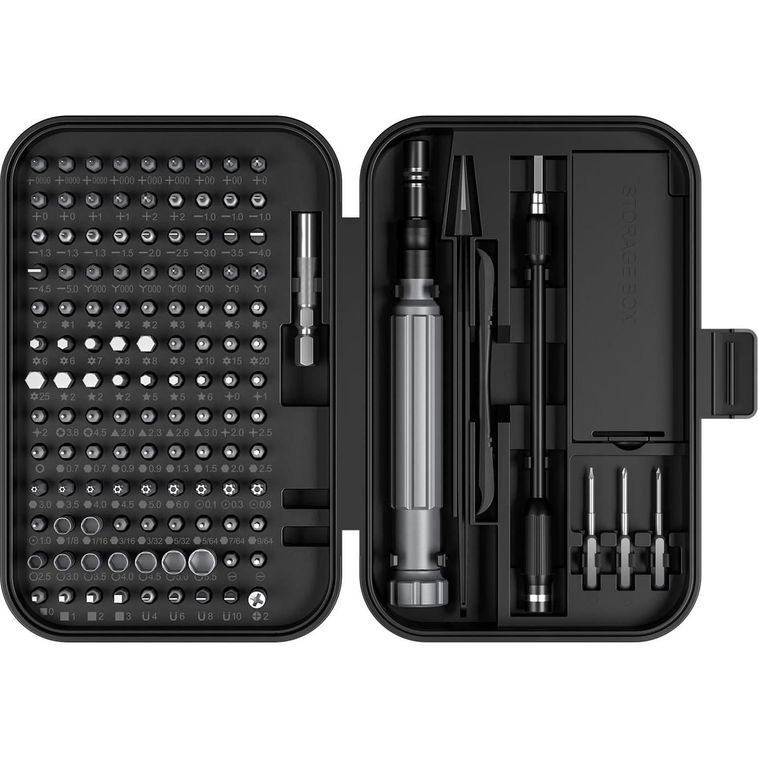 Juego de Destornilladores SOONAN 150 en 1 con 120 Puntas