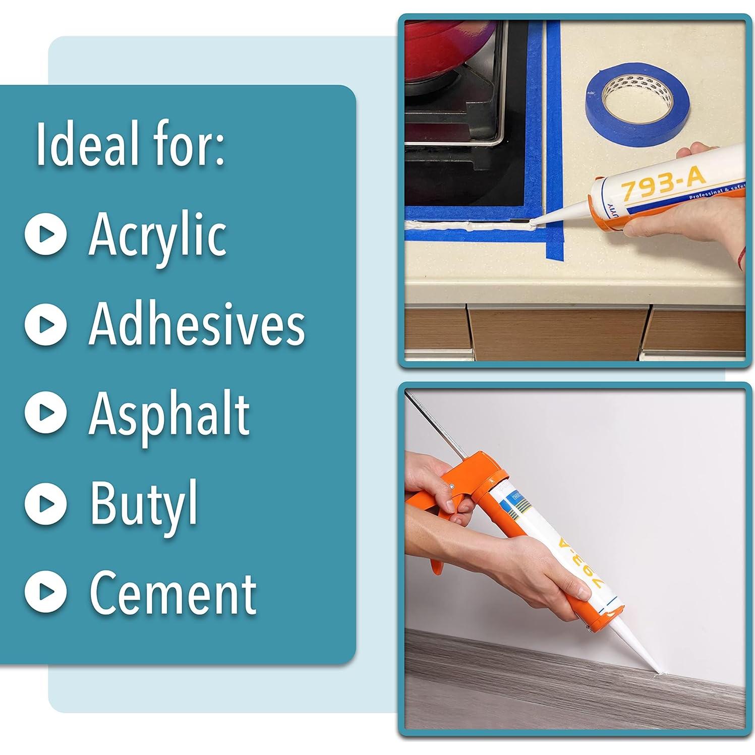 Pistola de Calafateo Bates 10:1 Manual Naranja 0.46 kg