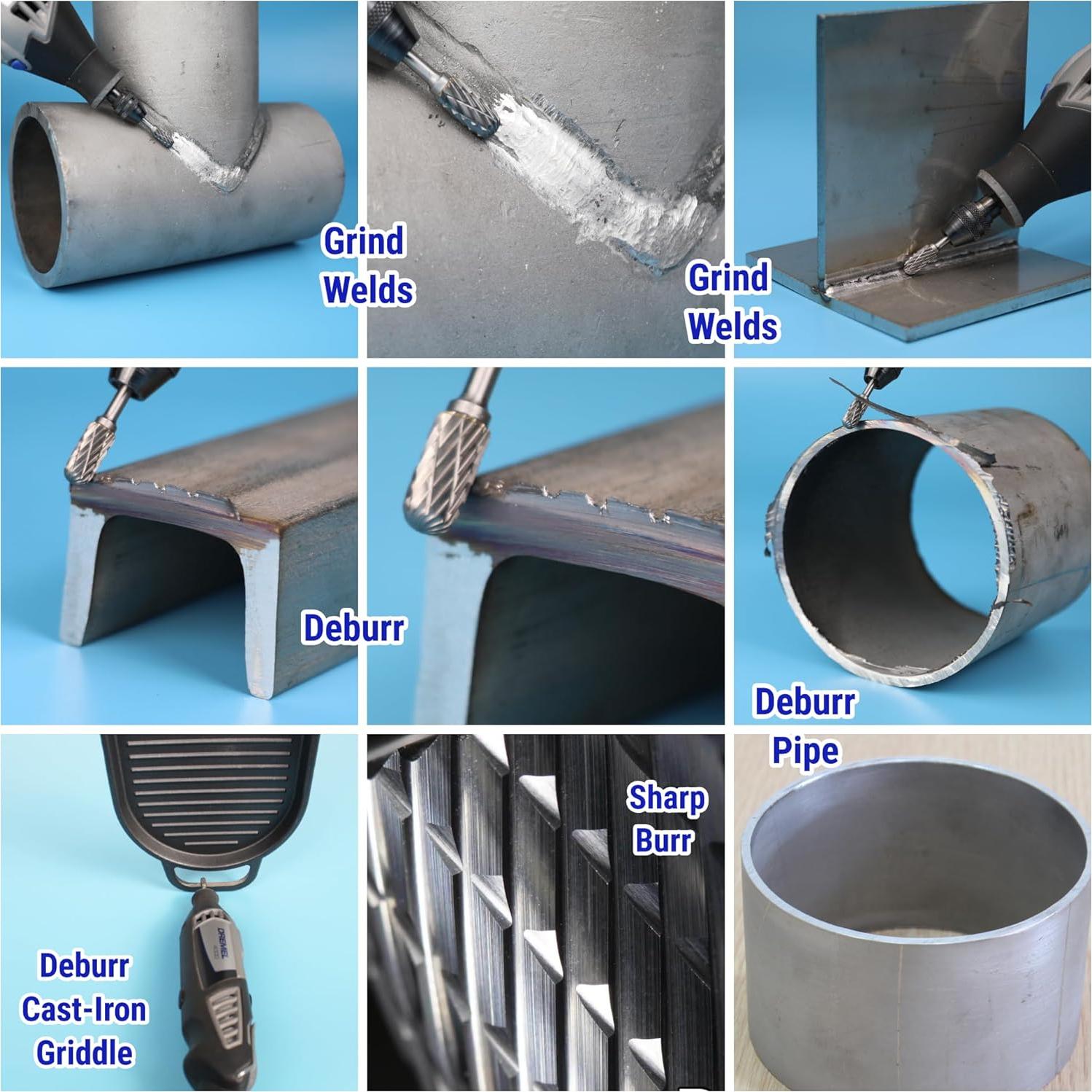 Juego de 10 Brocas Carburo Tungsteno Sworker 3 mm Detalle