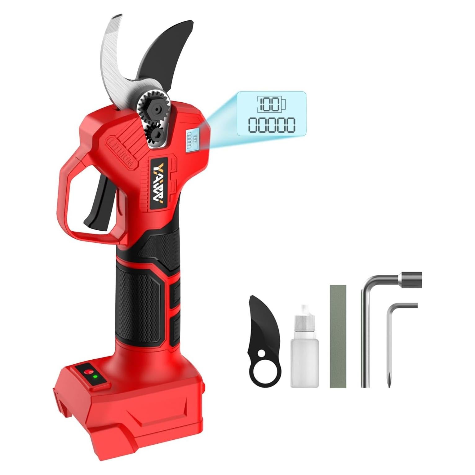 Tijeras de Podar Eléctricas YAWV para Milwaukee 18V, 2-3 cm