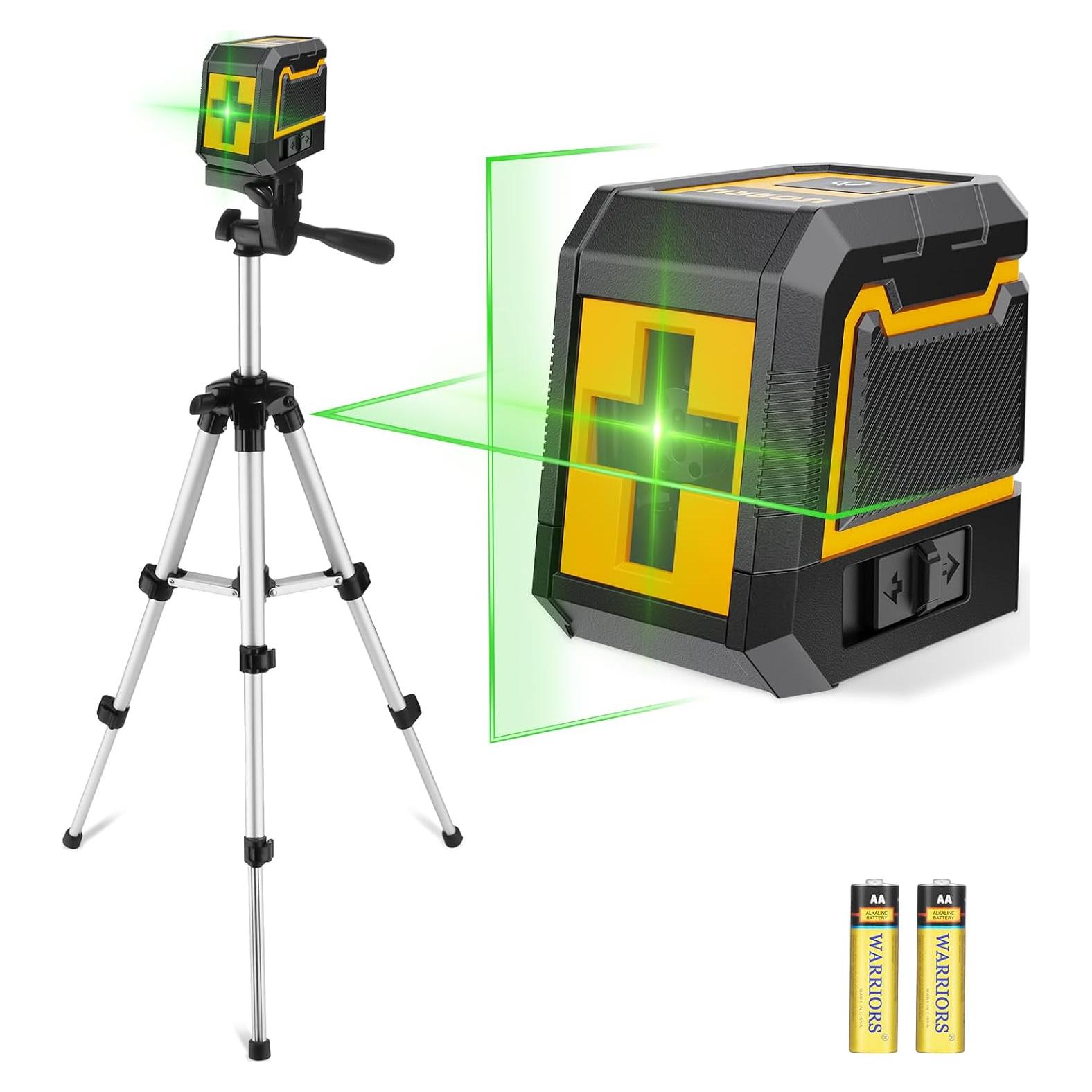 Nivel Láser Verde ASOBRIS x6-b2 con Trípode Ajustable