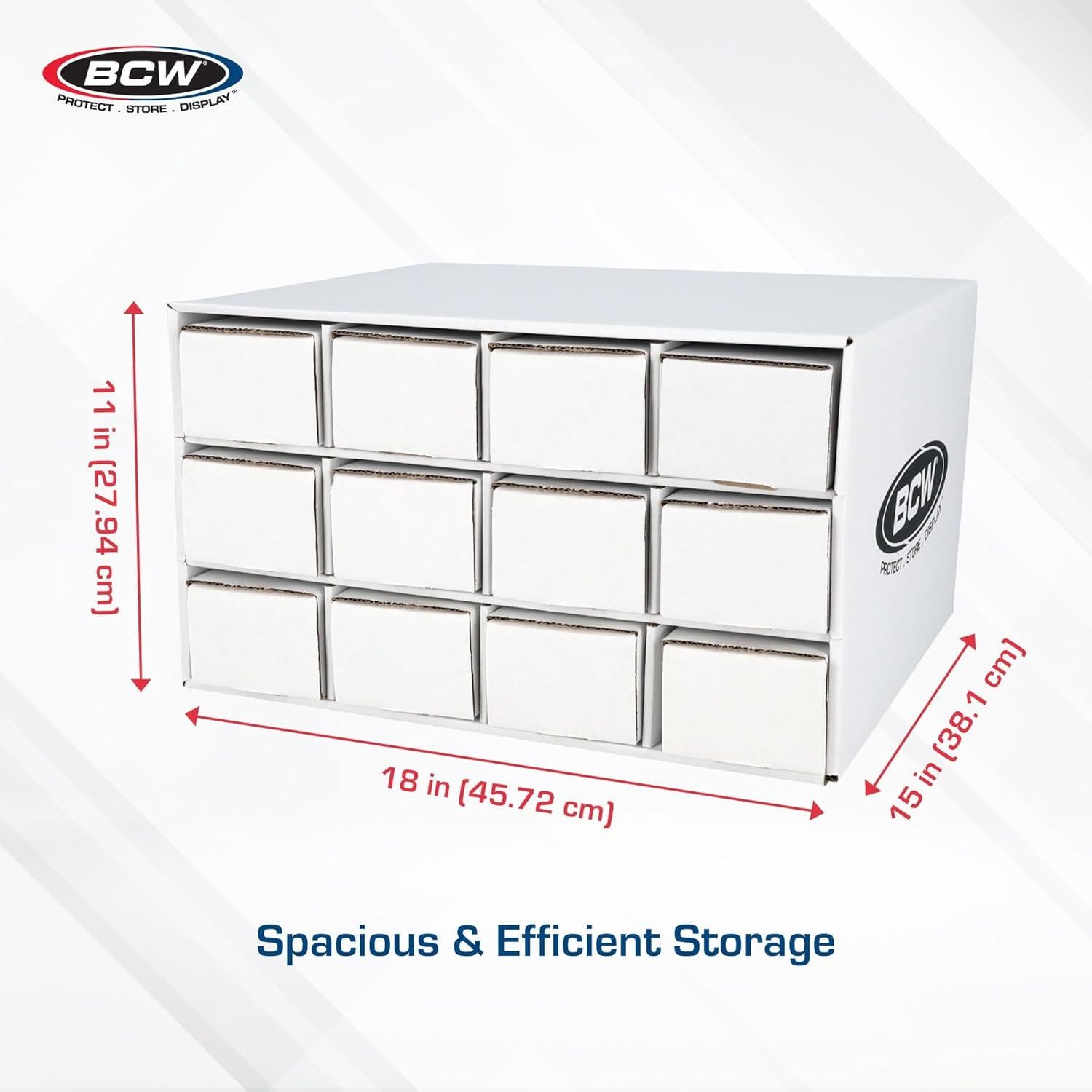 Organizador de Cartas BCW Card House 12 Cajas 800 CT
