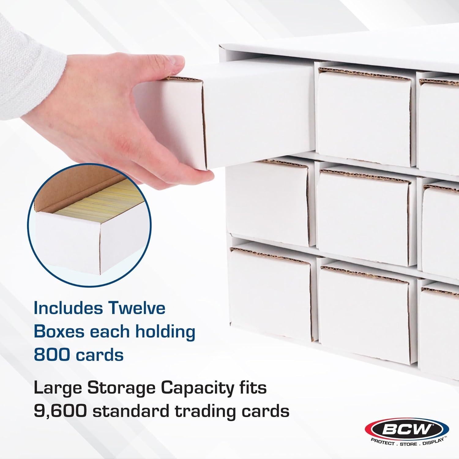 Organizador de Cartas BCW Card House 12 Cajas 800 CT