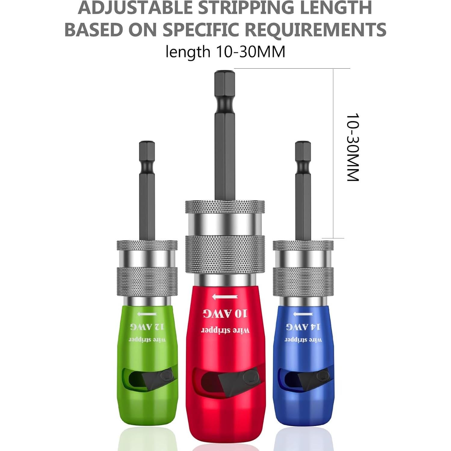 Destripador de Cables HUIZONHOME 3 en 1 para Taladro