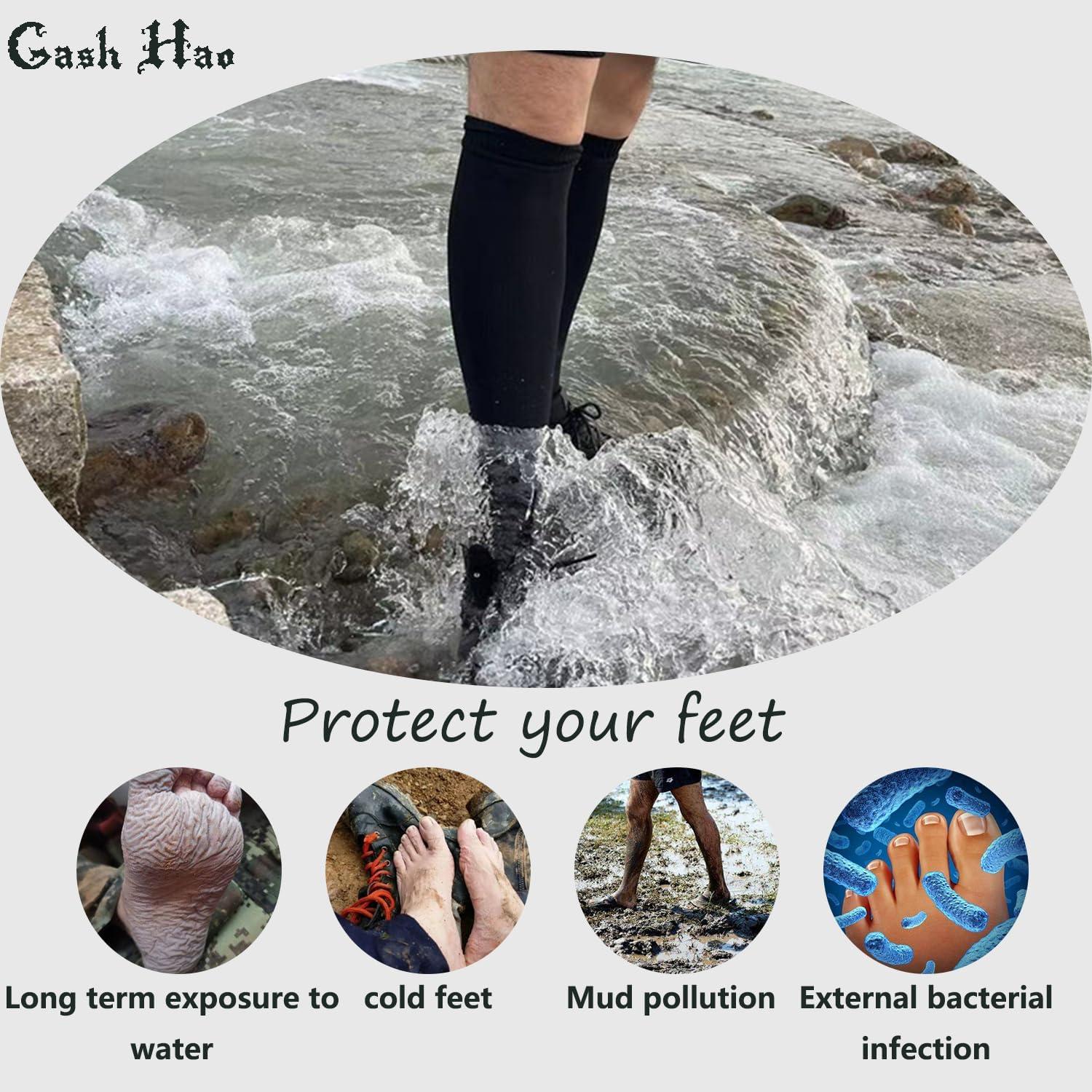 Calcetines Impermeables Gash Hao Unisex Talla XL Negro