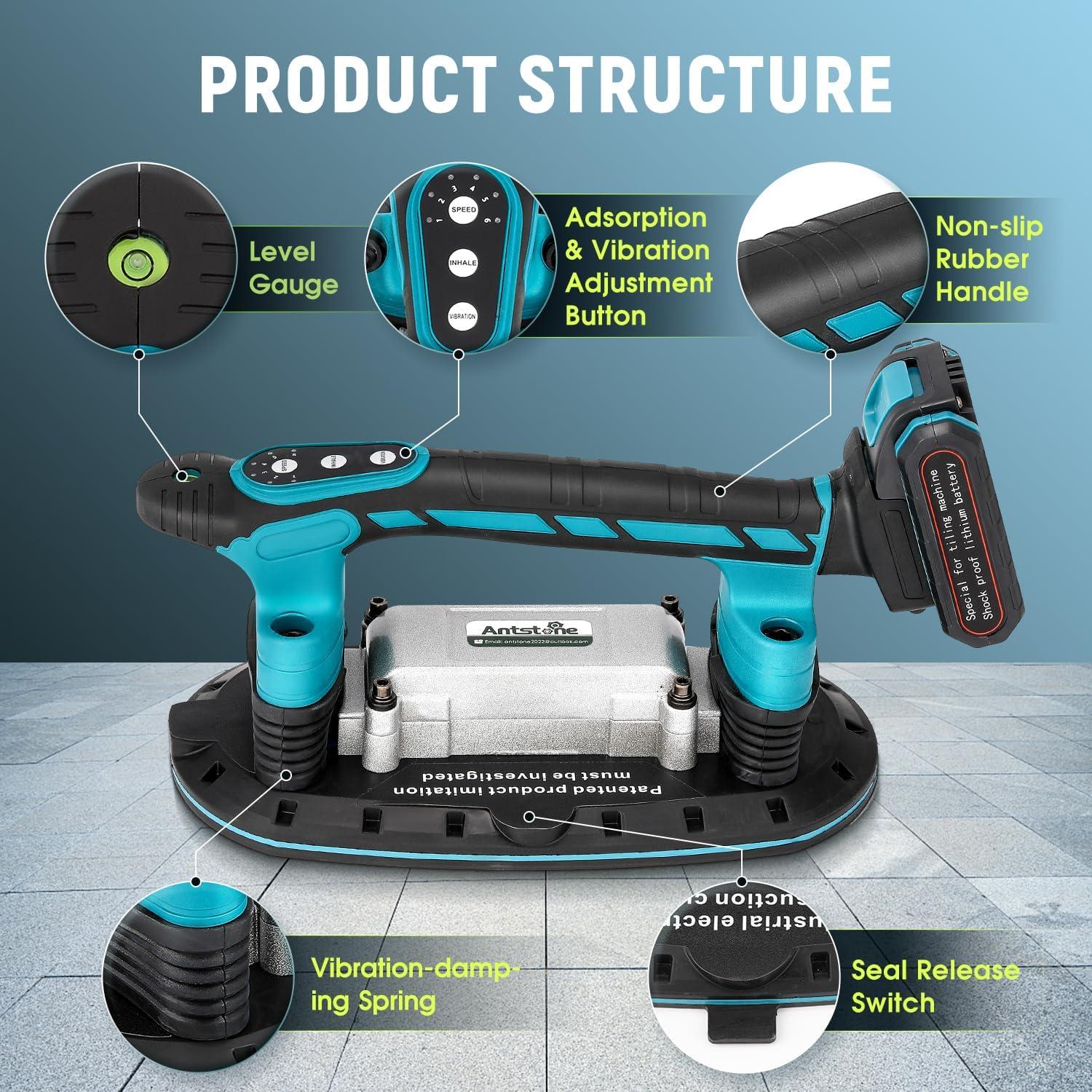 Herramienta de Vibración Antstone 283mm 400kg 6 Velocidades