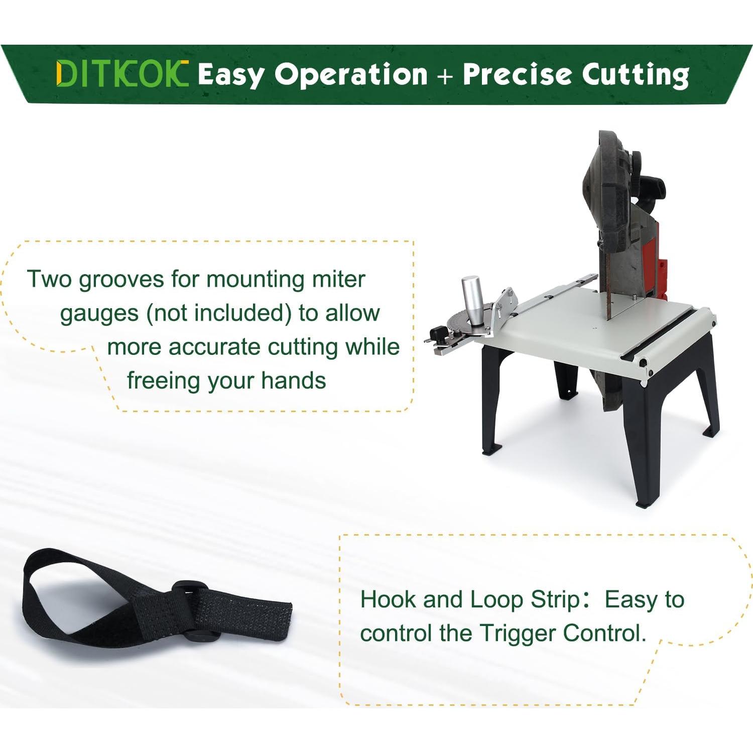 Soporte Mesa Portátil para Sierra de Banda DITKOK 6.8 kg