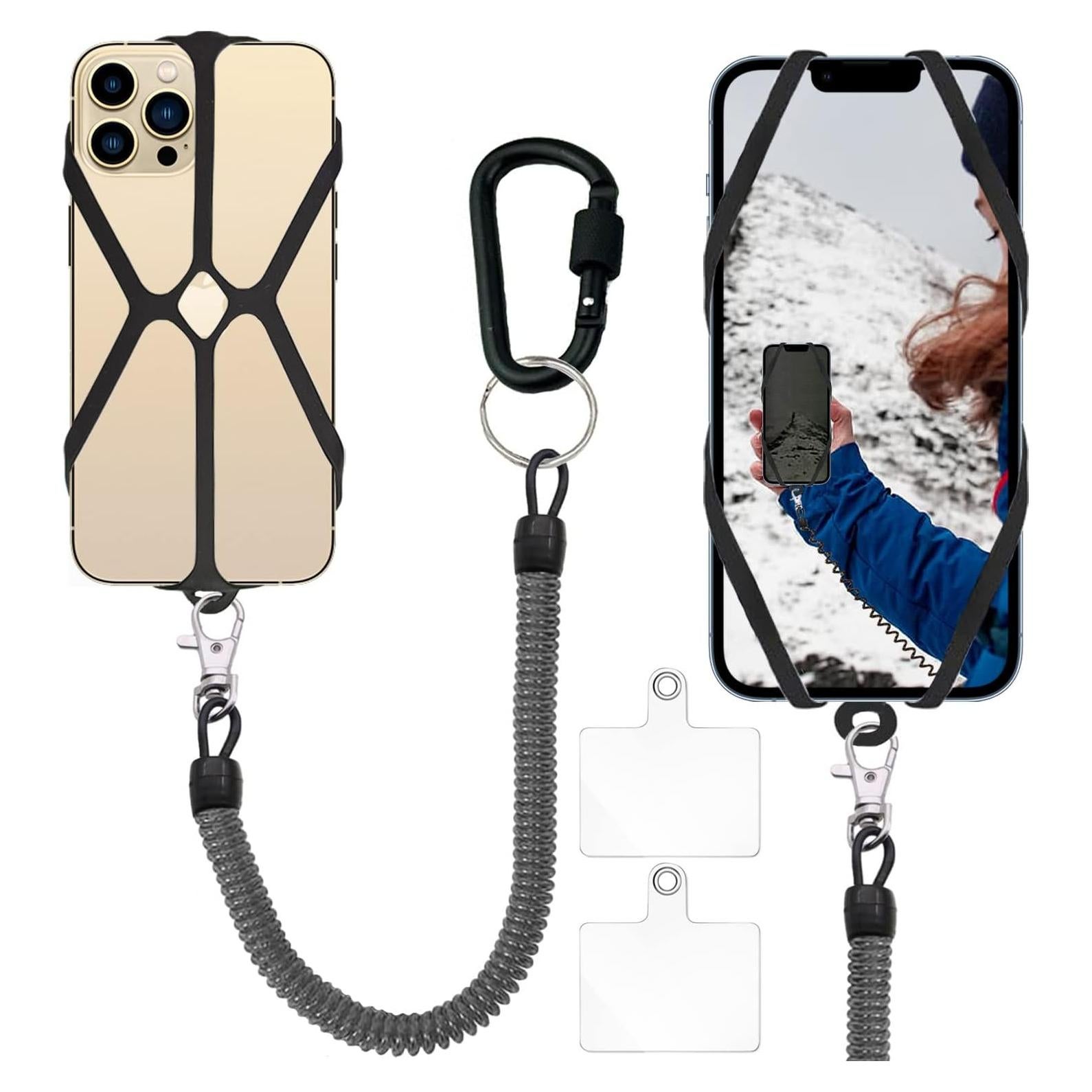 Cuerda para Teléfono DHYLRICHER 2 en 1 con Clip 20 a 101 cm