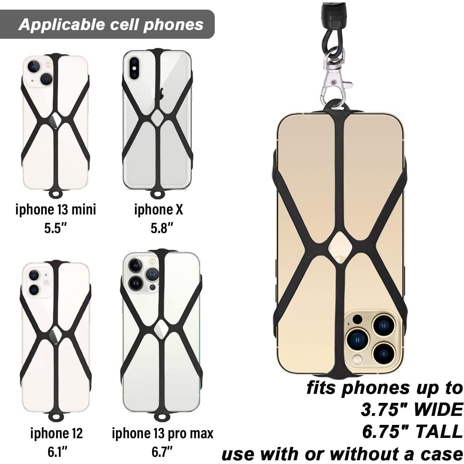 Cuerda para Teléfono DHYLRICHER 2 en 1 con Clip 20 a 101 cm