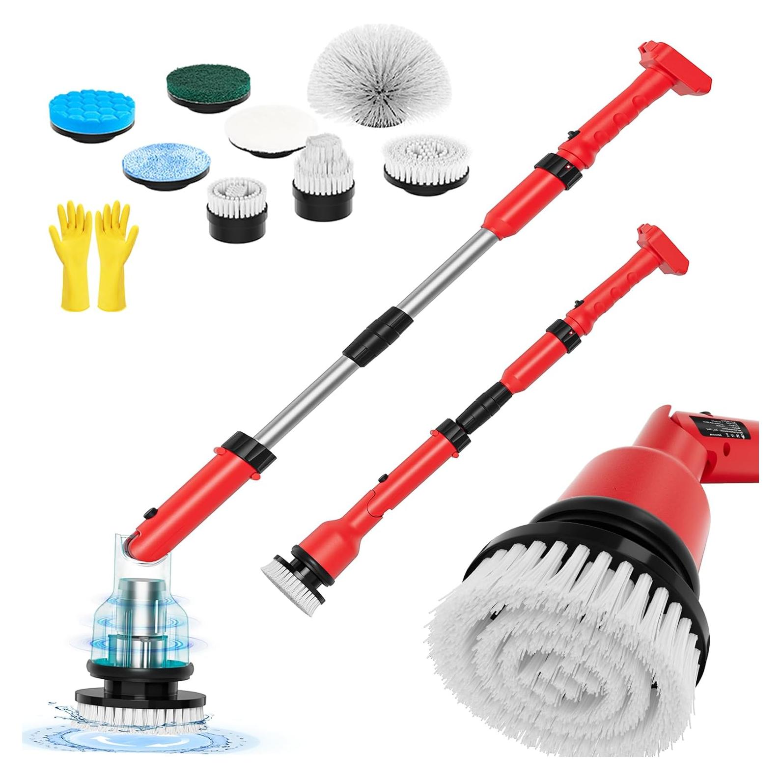 Cepillo Eléctrico Giratorio ThagBrco 8 en 1 1000 RPM