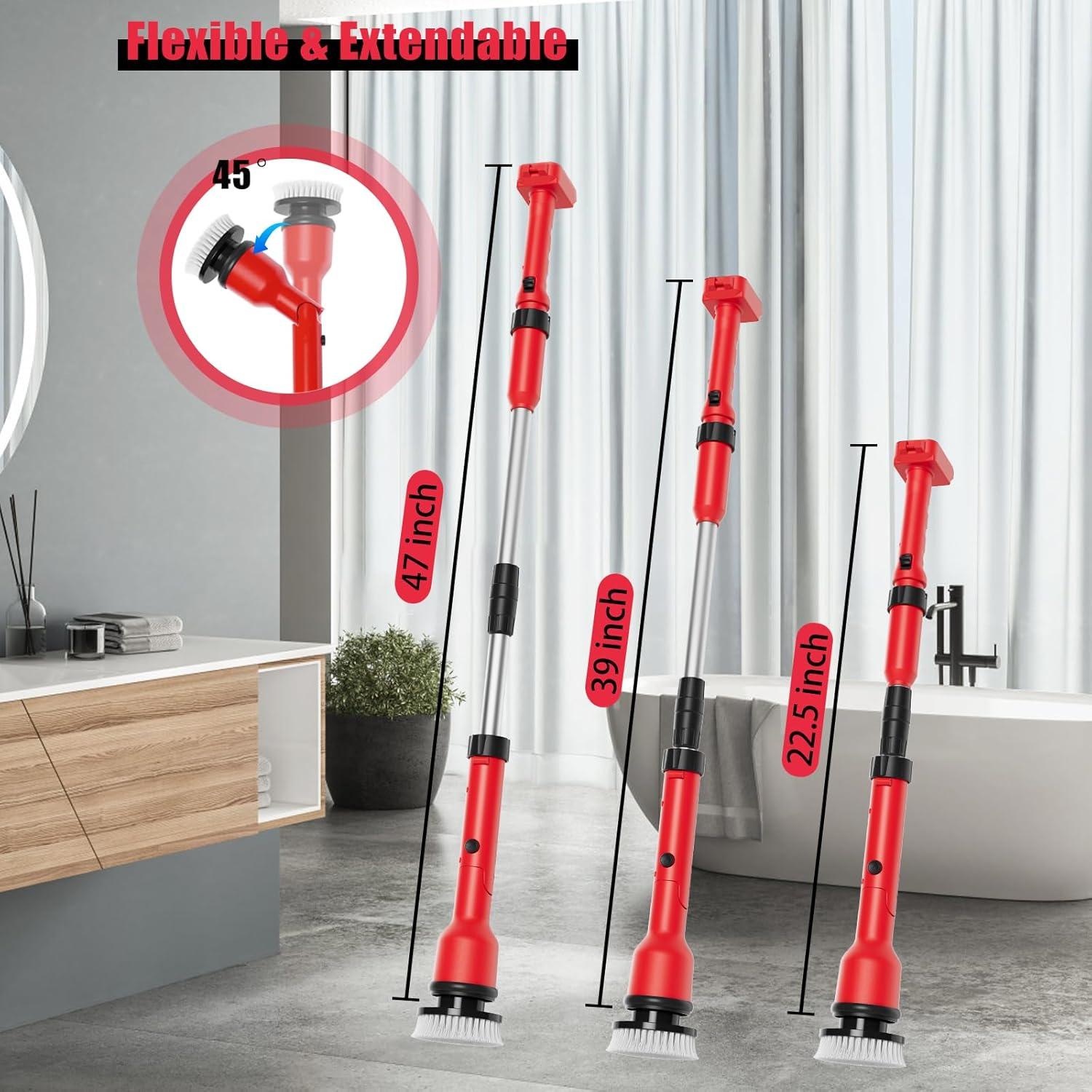 Cepillo Eléctrico Giratorio ThagBrco 8 en 1 1000 RPM