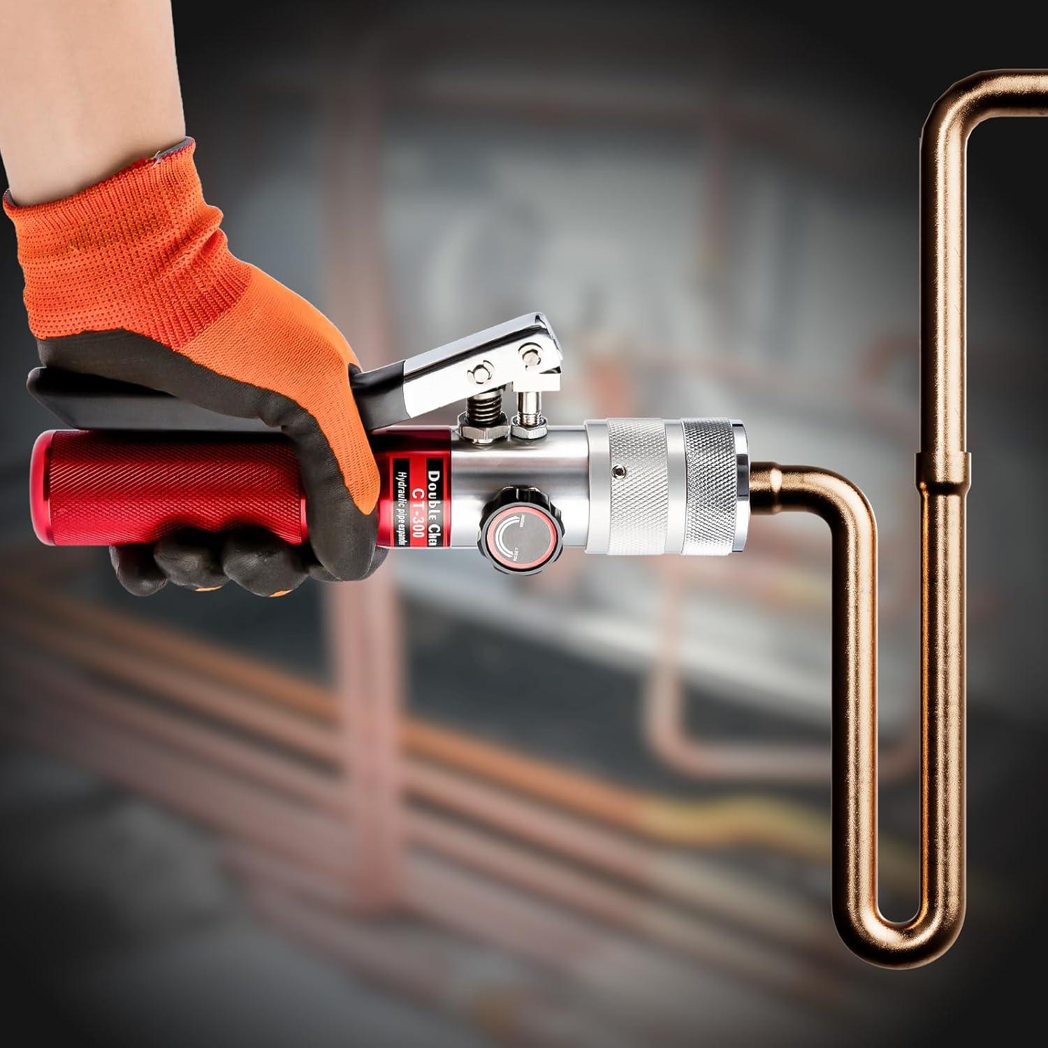 Kit de herramientas de expansión de tubos HVAC DOUBLE CHEN 3-1-8 cm