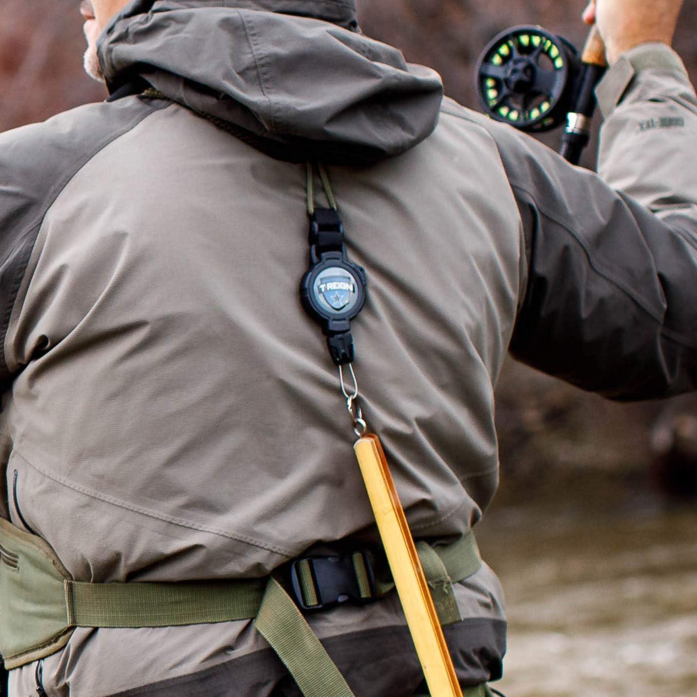 Tensor Retráctil Mediano T-REIGN 10.97 m Kevlar Negro