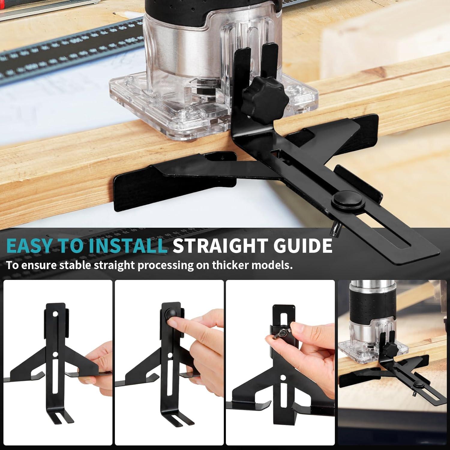 Fresadora de Madera Inalámbrica Canbrake 21V con 20 Puntas