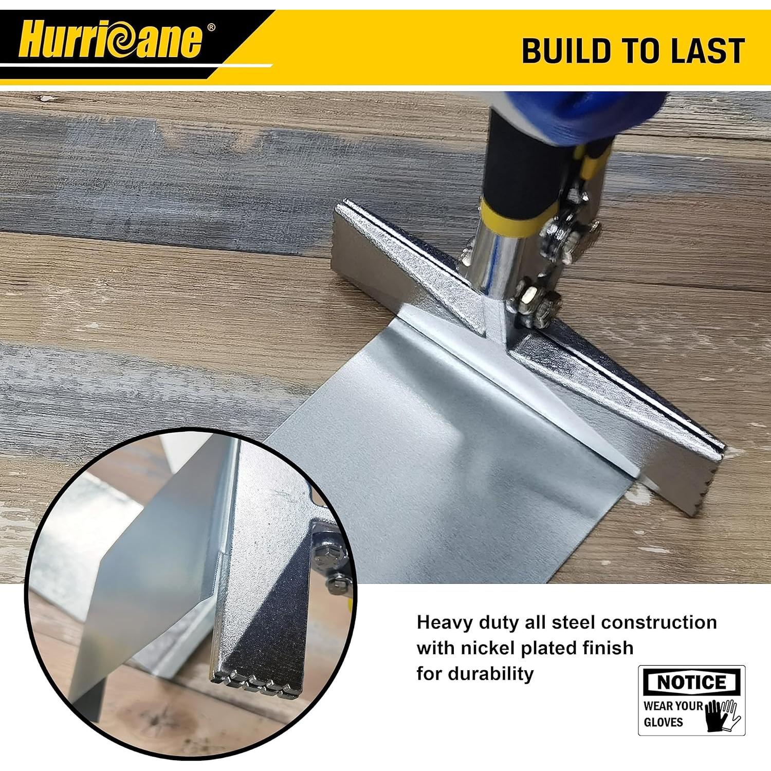 HURRICANE Doblador de Chapa Metálica 15,24 cm Mango Ergonómico