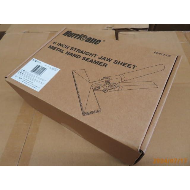 HURRICANE Doblador de Chapa Metálica 15,24 cm Mango Ergonómico