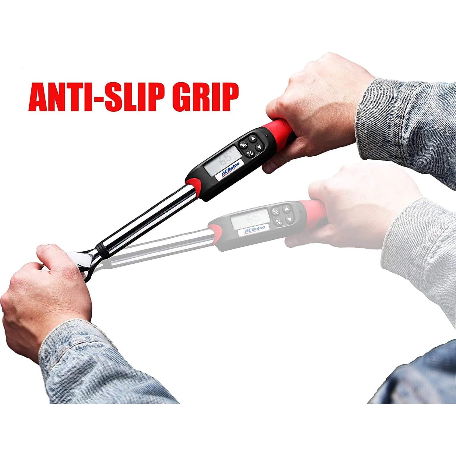 Kit de Llave de Torque Digital ACDelco ARM601-34 3/8" y 1/2"