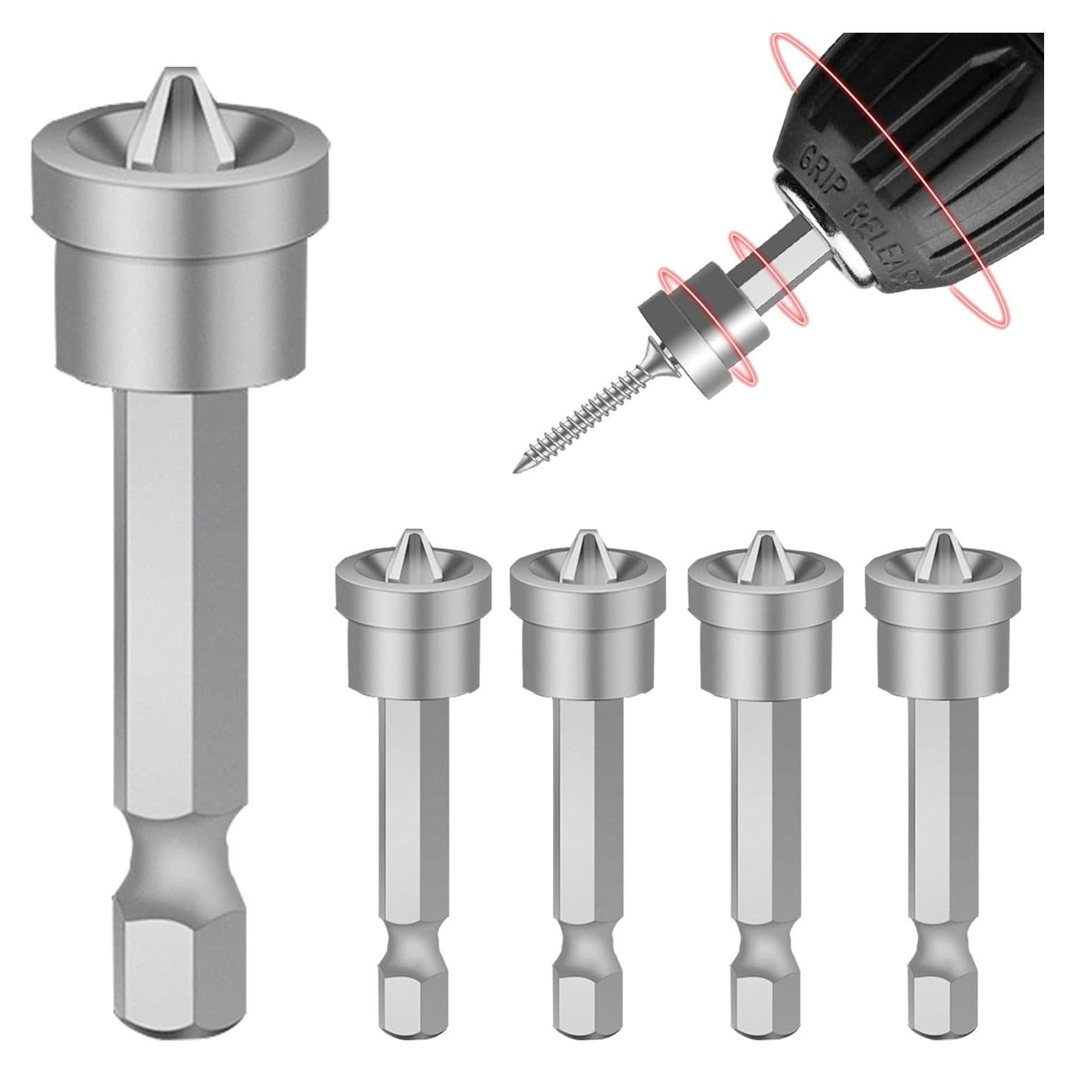 Posicionador de Tornillos CoguZed 50mm PH2 Imán para Paneles de Yeso