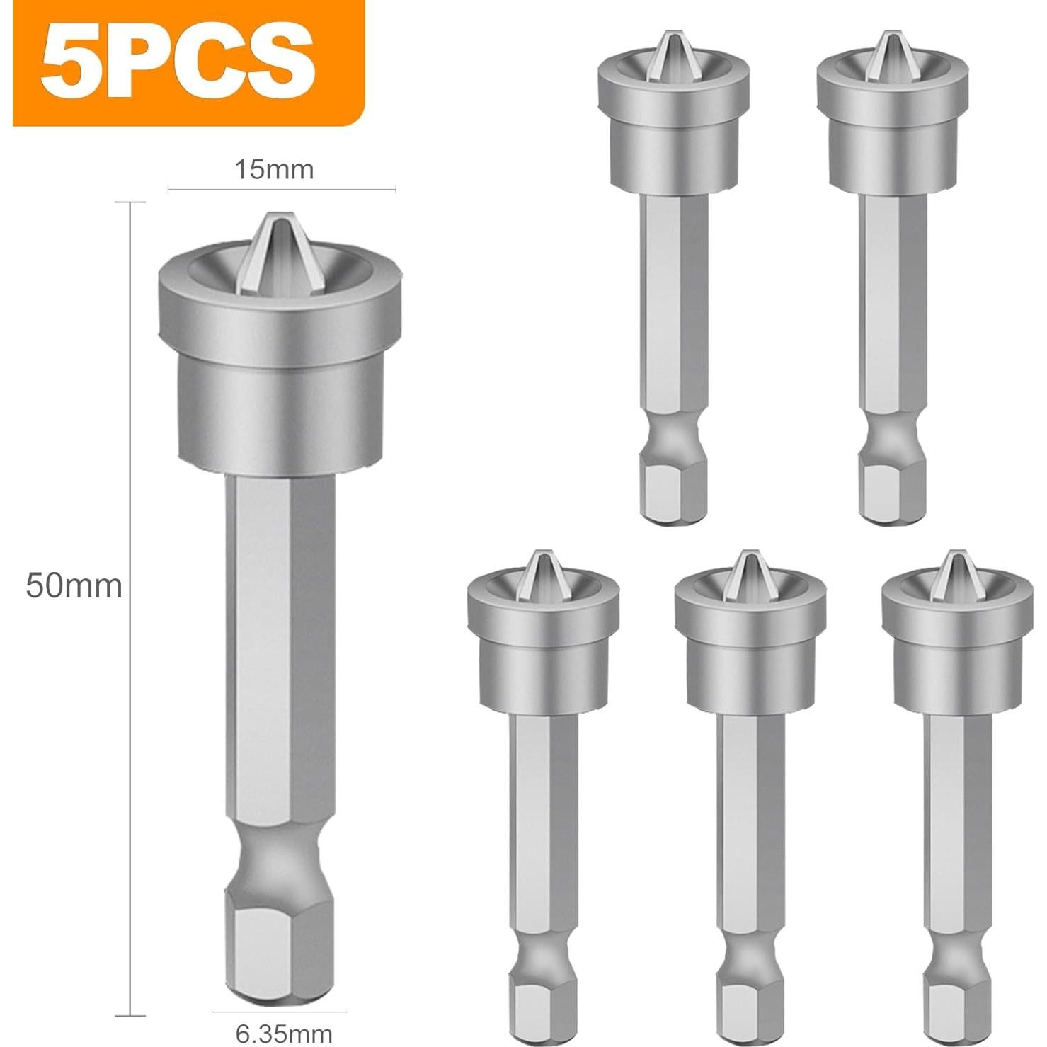 Posicionador de Tornillos CoguZed 50mm PH2 Imán para Paneles de Yeso