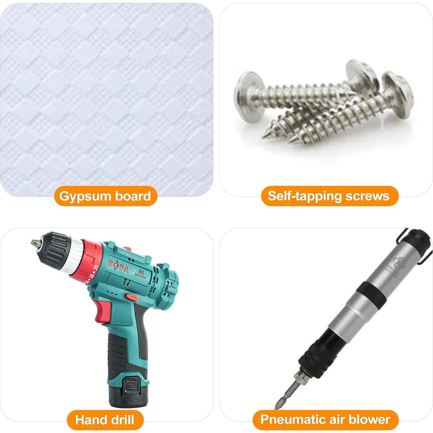 Posicionador de Tornillos CoguZed 50mm PH2 Imán para Paneles de Yeso