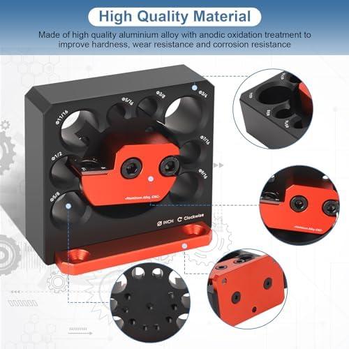 Plantilla Dowel Jig Yosoo 8 Agujeros Ajustable 0,38 kg