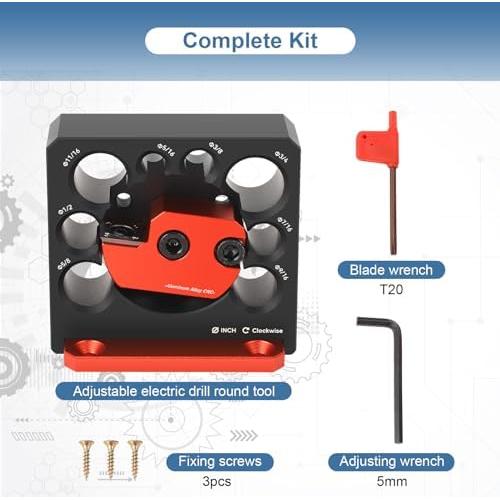 Plantilla Dowel Jig Yosoo 8 Agujeros Ajustable 0,38 kg